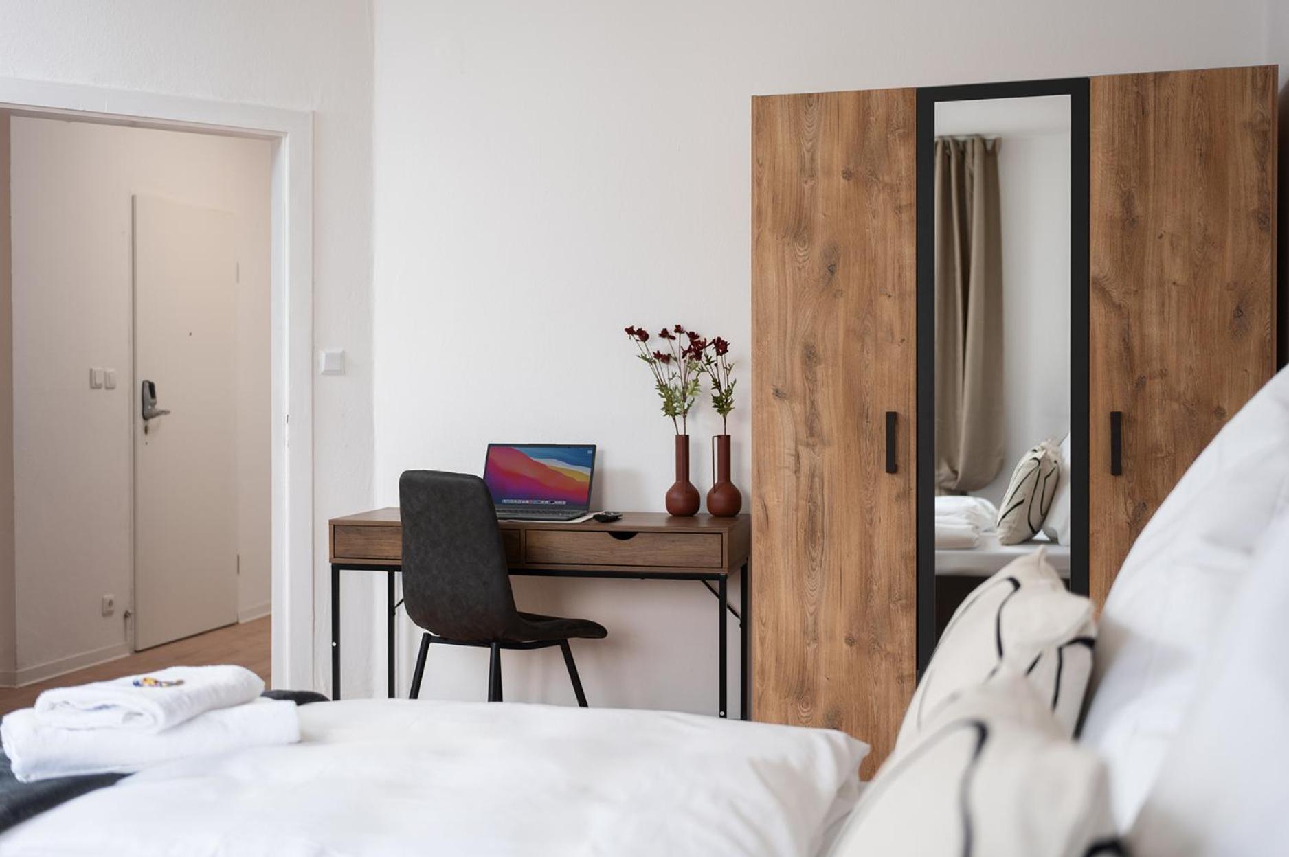 1-4 Gaeste Wohnung W-Lan, Netflix, Amazon, Parken, Arbeitsplatz, 24H Check In ,Vollausgestattet Kueche, Handtuecher Seife U,V,M Fuer Geschaeftsreisende, Paare, Familien , Datteln Exteriör bild
